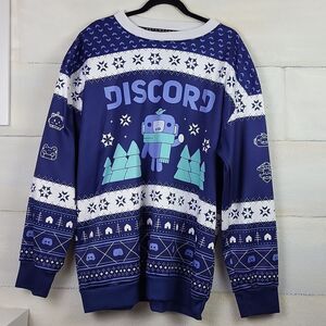 Discord Snowsgiving Sweater. Size